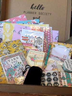 Scarlet Lime Planner Society Kit Club May 2016 Subscription Box Review