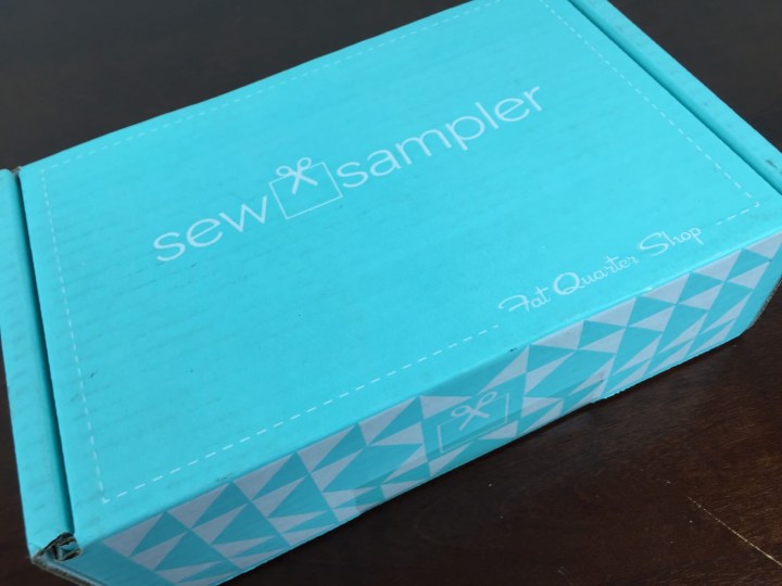 Sew Sampler Box June 2016 box