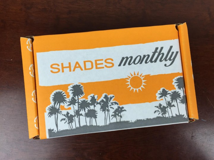 Shades Monthly Box June 2016 box