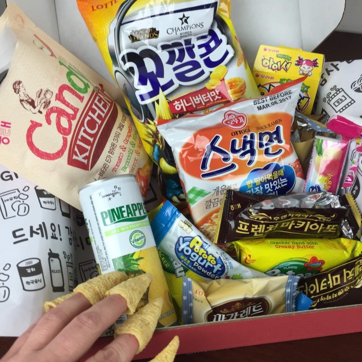 Snack Fever Deluxe Box June 2016 review