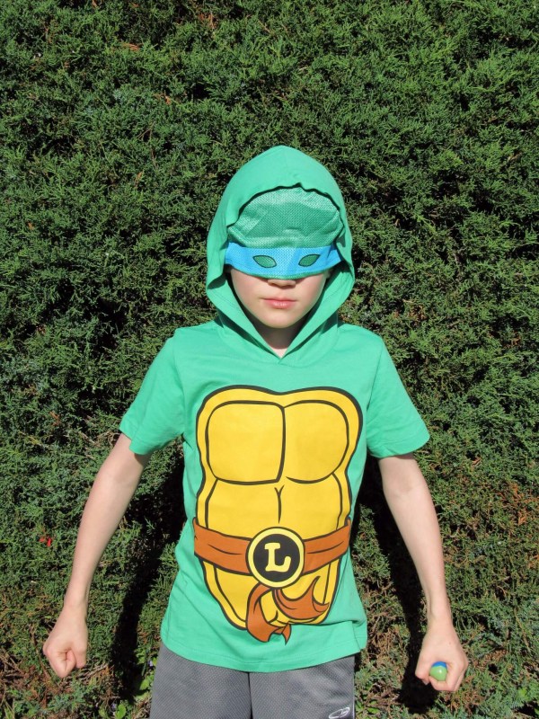 Teenage Mutant Ninja Turtle Shirt with Hood by Mini Fine