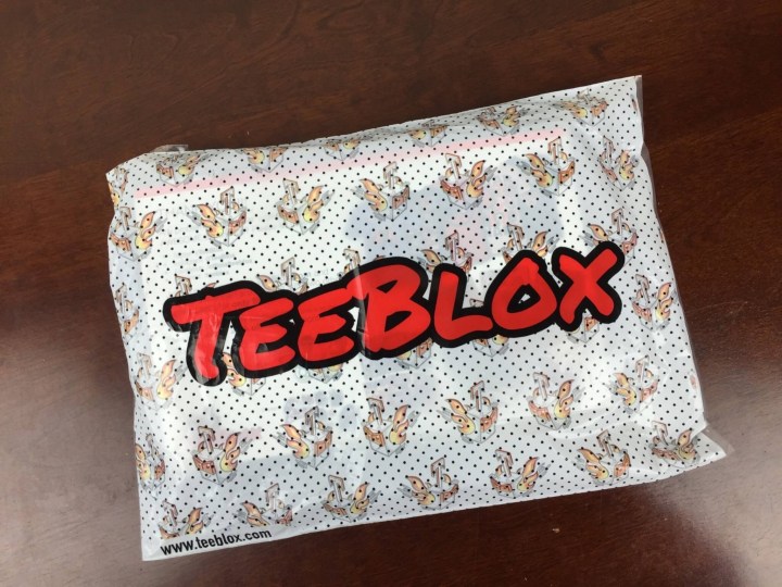 TeeBlox Disney Box June 2016 box