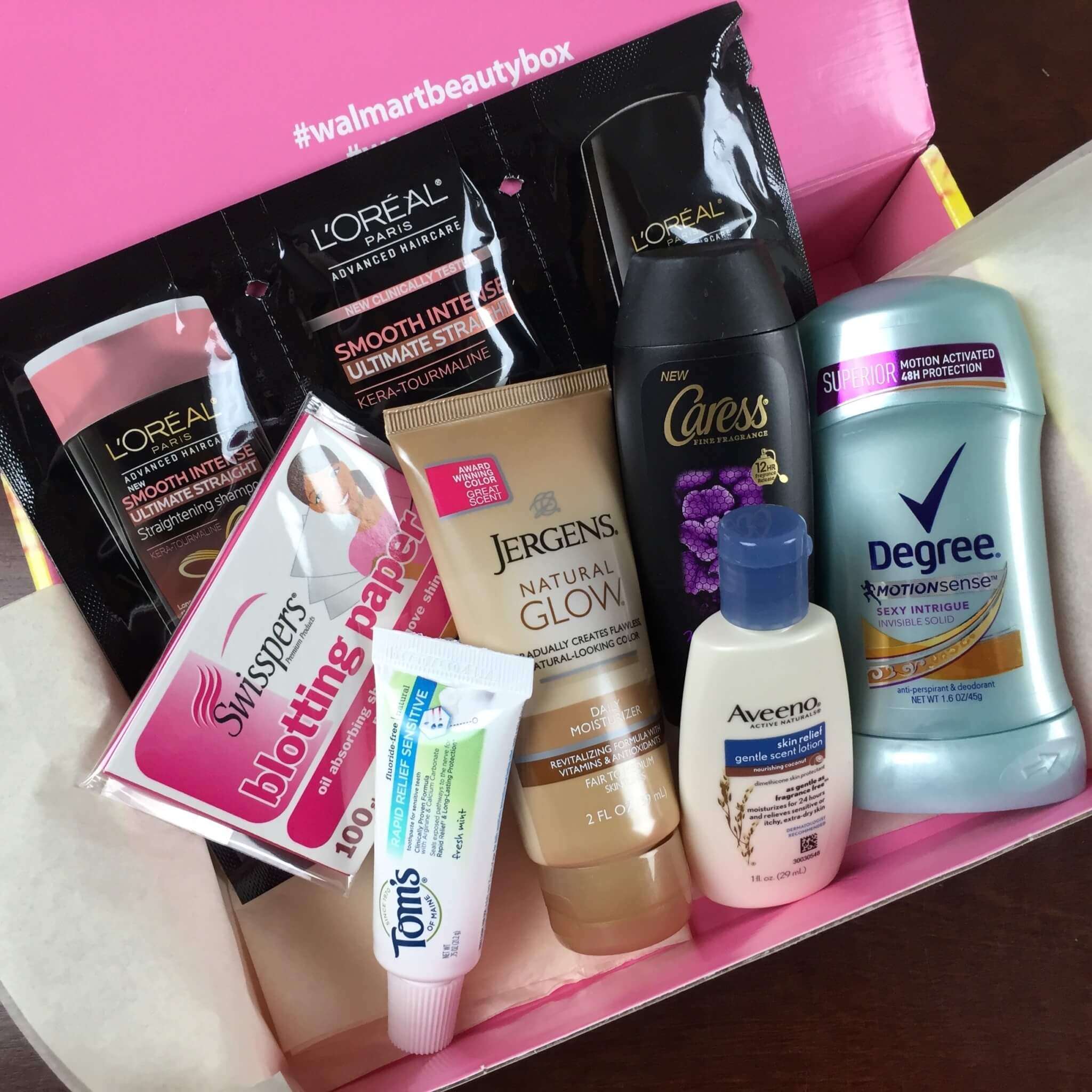 Walmart Beauty Box Summer 2016 Subscription Box Review Hello Subscription