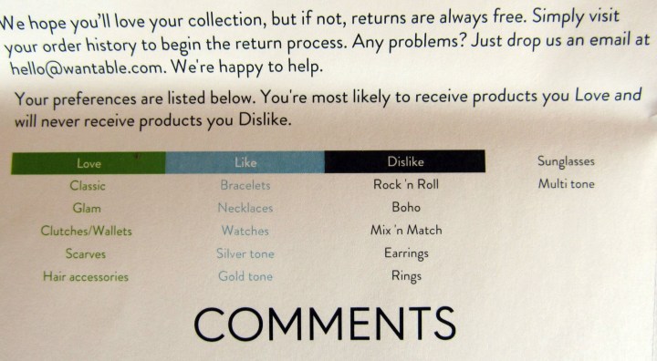 Preferences