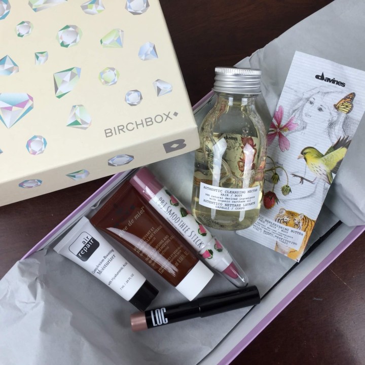 birchbox curated box june 2016 review