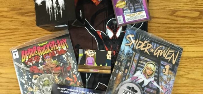 Comic Block Subscription Box Review & Coupon – July 2016