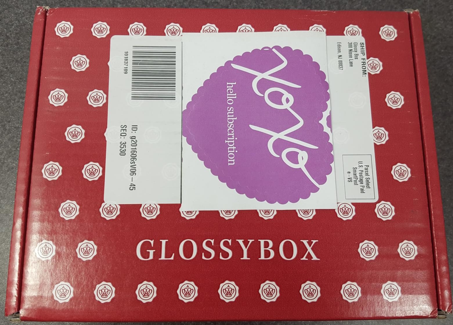 June 2016 Glossybox Subscription Box Review & Coupon Hello Subscription