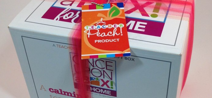 Teacher Peach Once Upon a Box for HOME Review