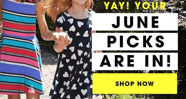 FabKids June 2016 Collection + BOGO Shoes, Free Shipping + $10 Credit For New Members!