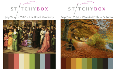 StitchyBox July-September Spoilers & Just The Threads July Spoilers + Coupon Code!