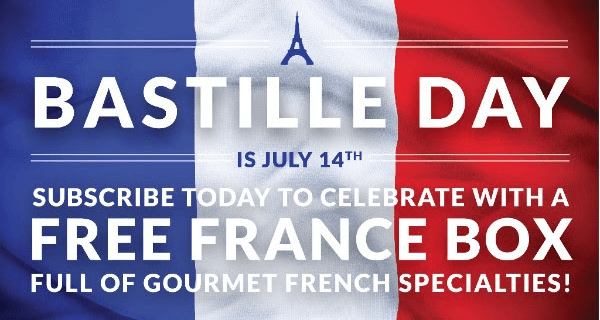 Celebrate Bastille Day with a FREE FRANCE BOX!