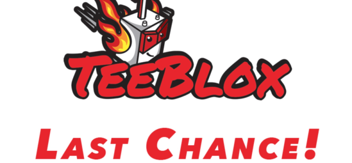TeeBlox News: Lock in Price Through July 4, New Items coming!
