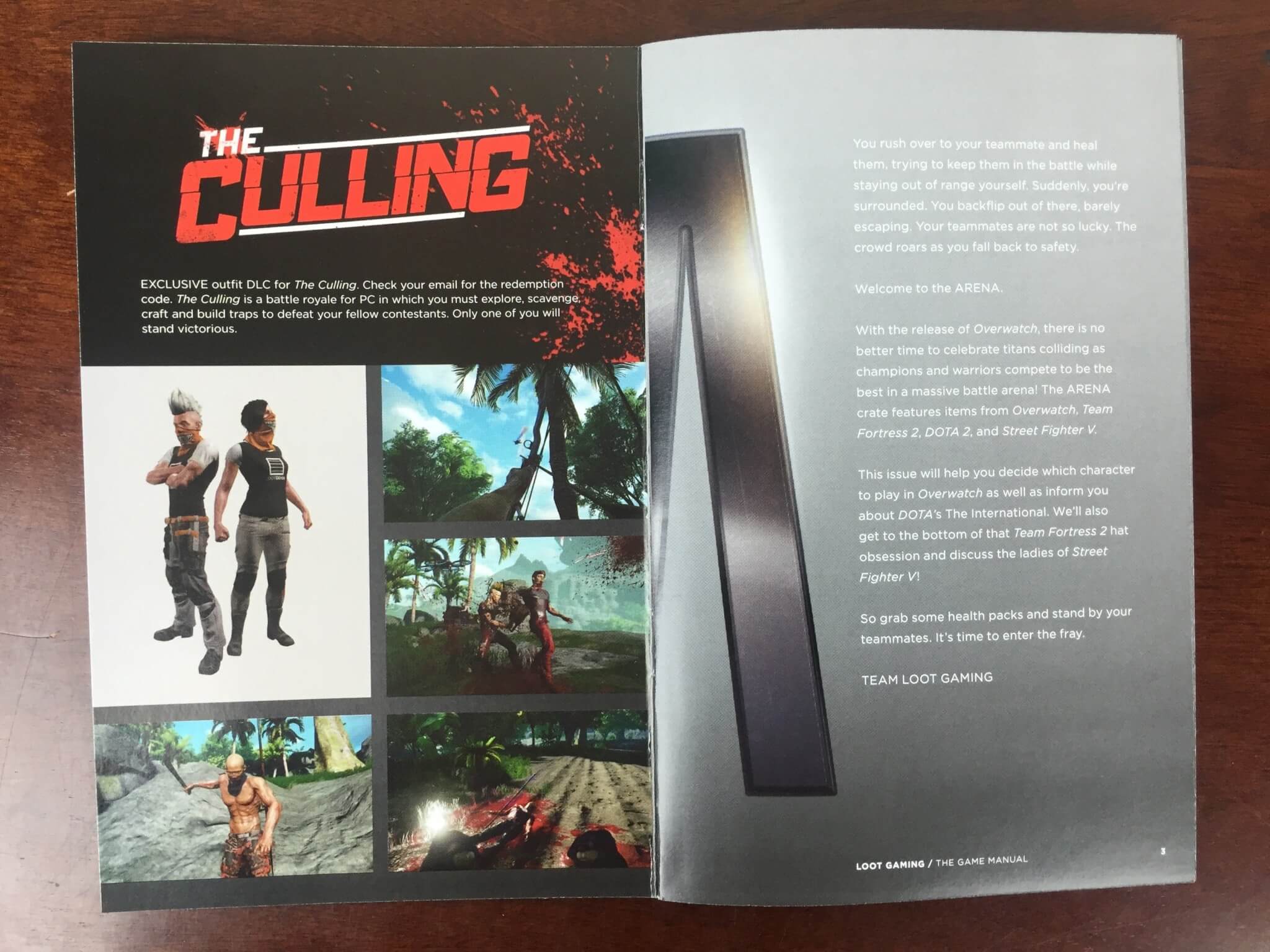 Loot Gaming June 2016 Subscription Box Review & Coupon - ARENA