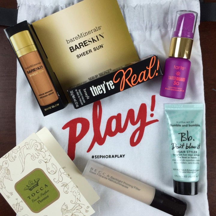 Play! by Sephora June 2016 Subscription Box Review - Hello ...