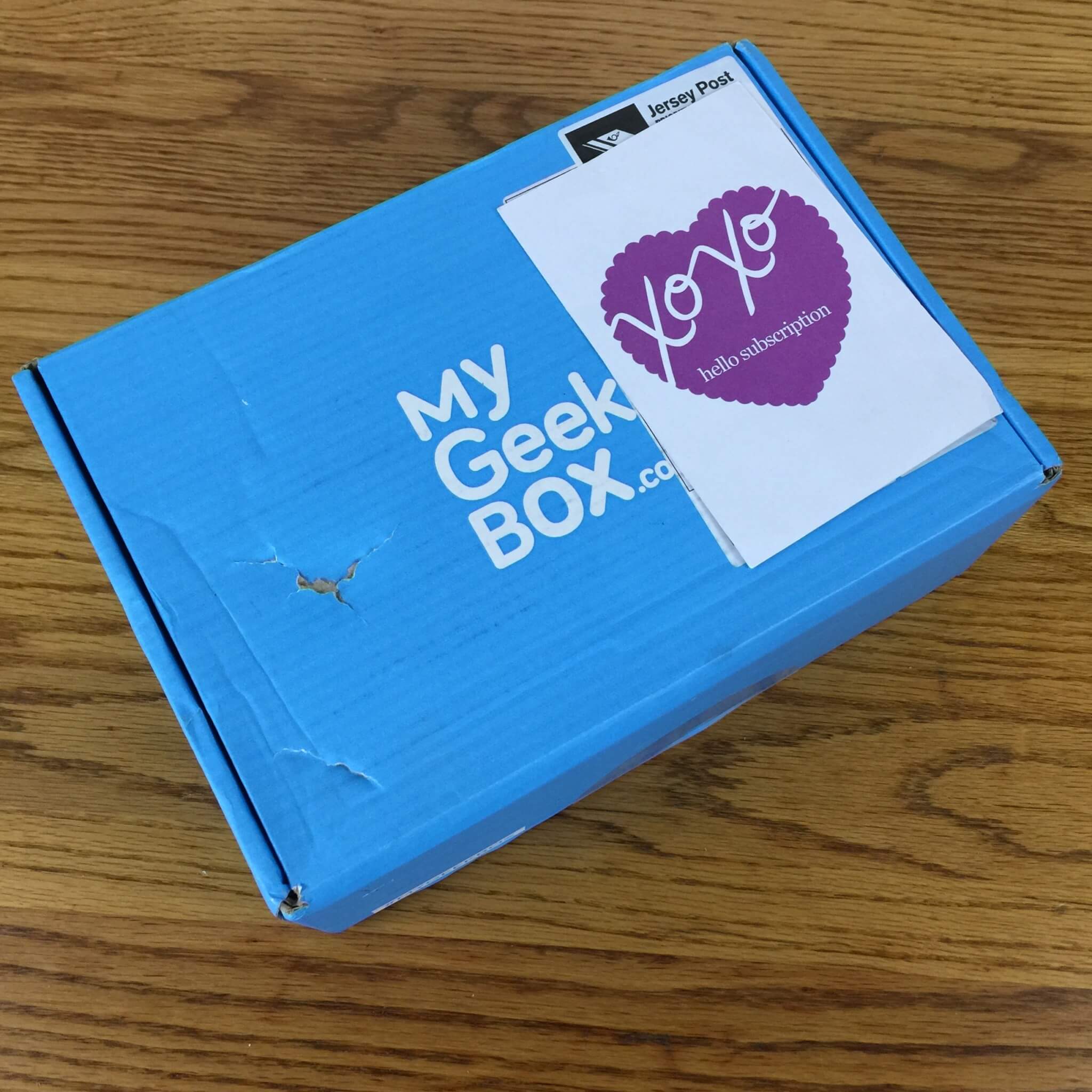 My Geek Box July 2016 Subscription Box Review Hello Subscription