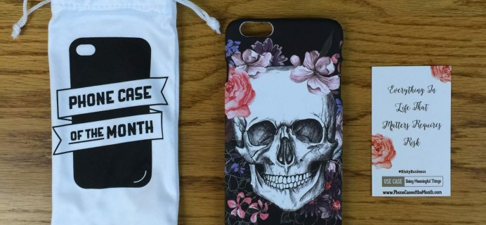 Phone Case of the Month Subscription Review + 50% Off Coupon – July 2016