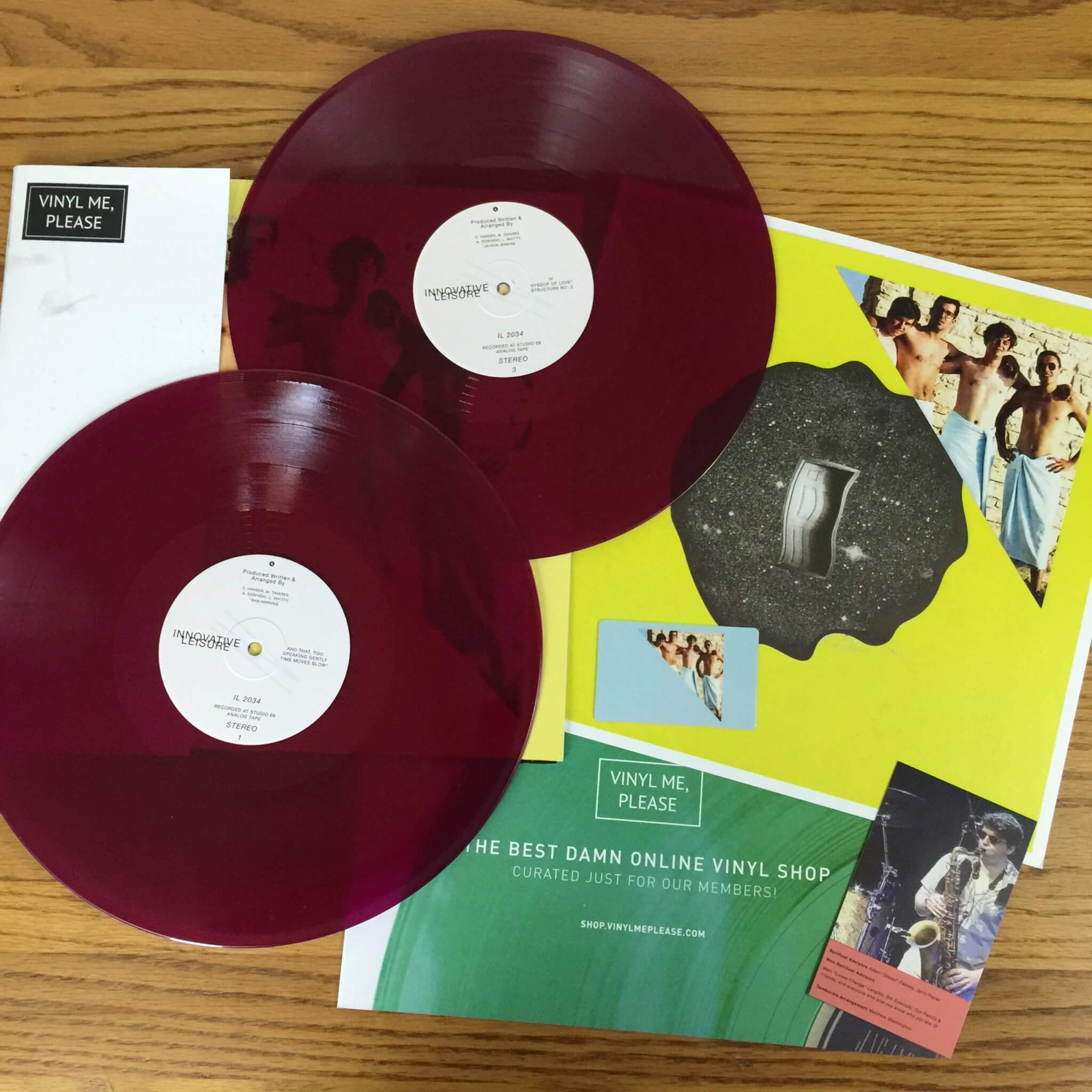 Vinyl Me, Please Subscription Box Review July 2016 Hello Subscription