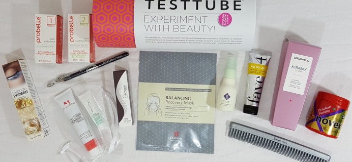 July 2016 New Beauty Test Tube Subscription Box Review & Coupon