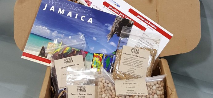 Spiced Pantry June 2016 Subscription Box Review – “Jamaica”