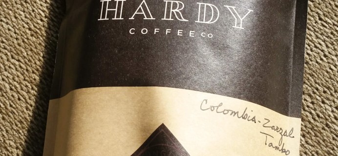 Hardy Coffee Co. Subscription Box Review – July 2016