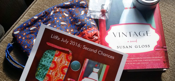 LitRx Subscription Box Review – July 2016