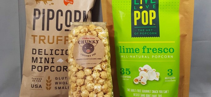 MOUTH: Popcorn Every Month Subscription Box Review – July 2016