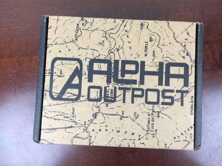 Alpha Outpost May 2016 Box