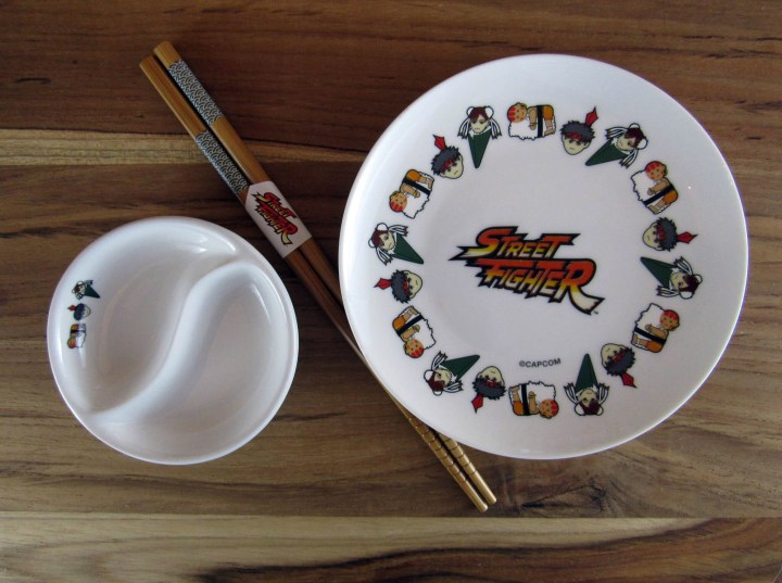 Exclusive Street Fighter Sushi Set