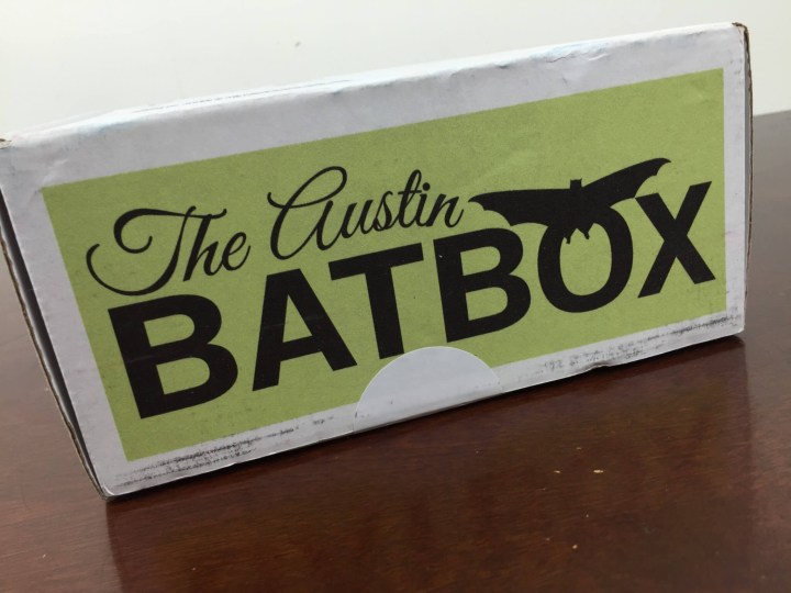Austin BatBox July 2016 box