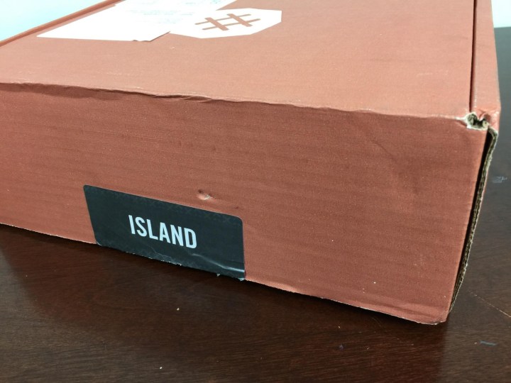 Bespoke Post Island Box July 2016 box