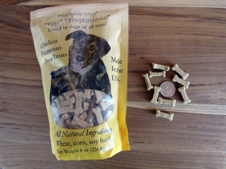 DogChewz NY C "Toy" Temptations Chicken Parmesan Flavor Treats