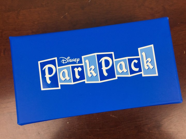 Disney Park Pack Pin Trading Box July 2016 box
