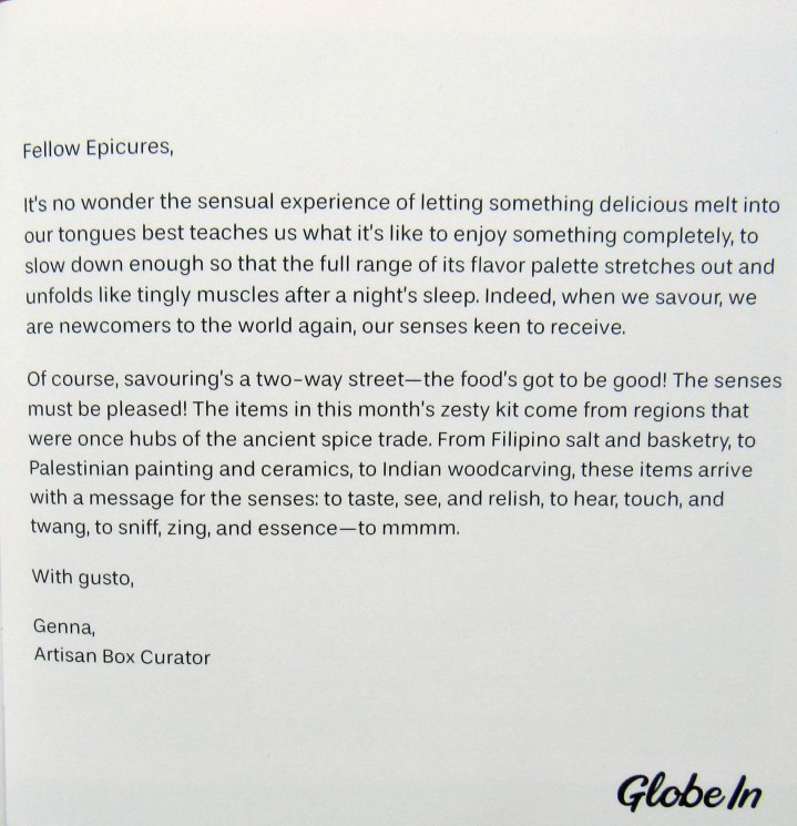 Curator Letter