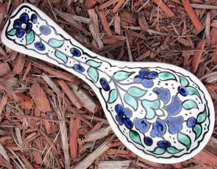 Ceramic Spoon Rest - Palestinian Territories