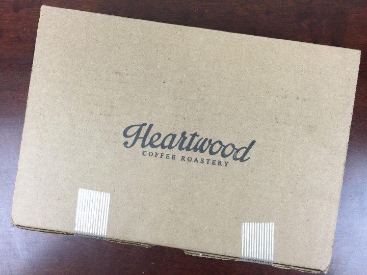 Heartwood Coffee Club July 2016 box