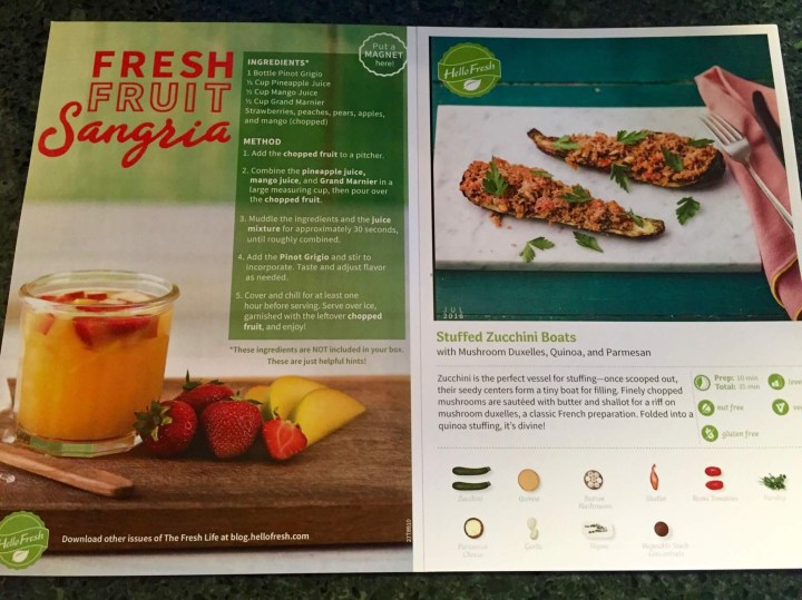Hello Fresh Veggie Box July 2016 (4)