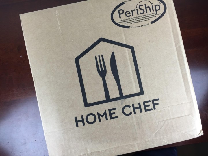 Home Chef July 2016 box