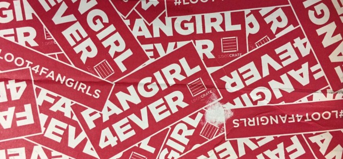 Loot4Fangirls Limited Edition Crate Review