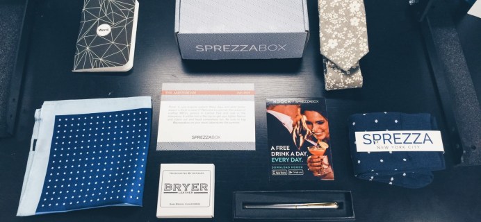 SprezzaBox Subscription Box Review + Coupon – July 2016
