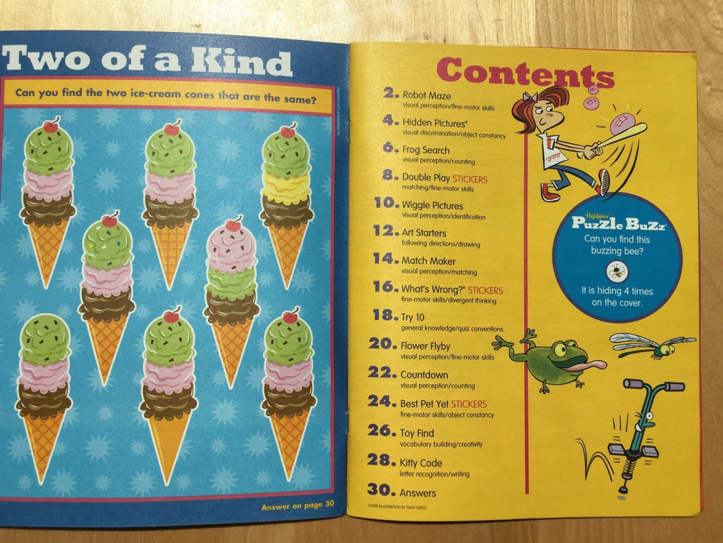 Highlights Puzzle Buzz Book Club July 2016 Subscription Review + Free