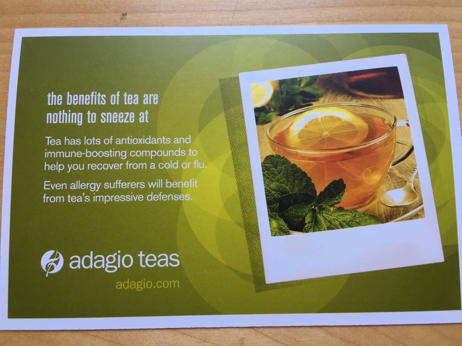 Adagio Herbal Teas JulyAugust 2016 Subscription Box Review Hello