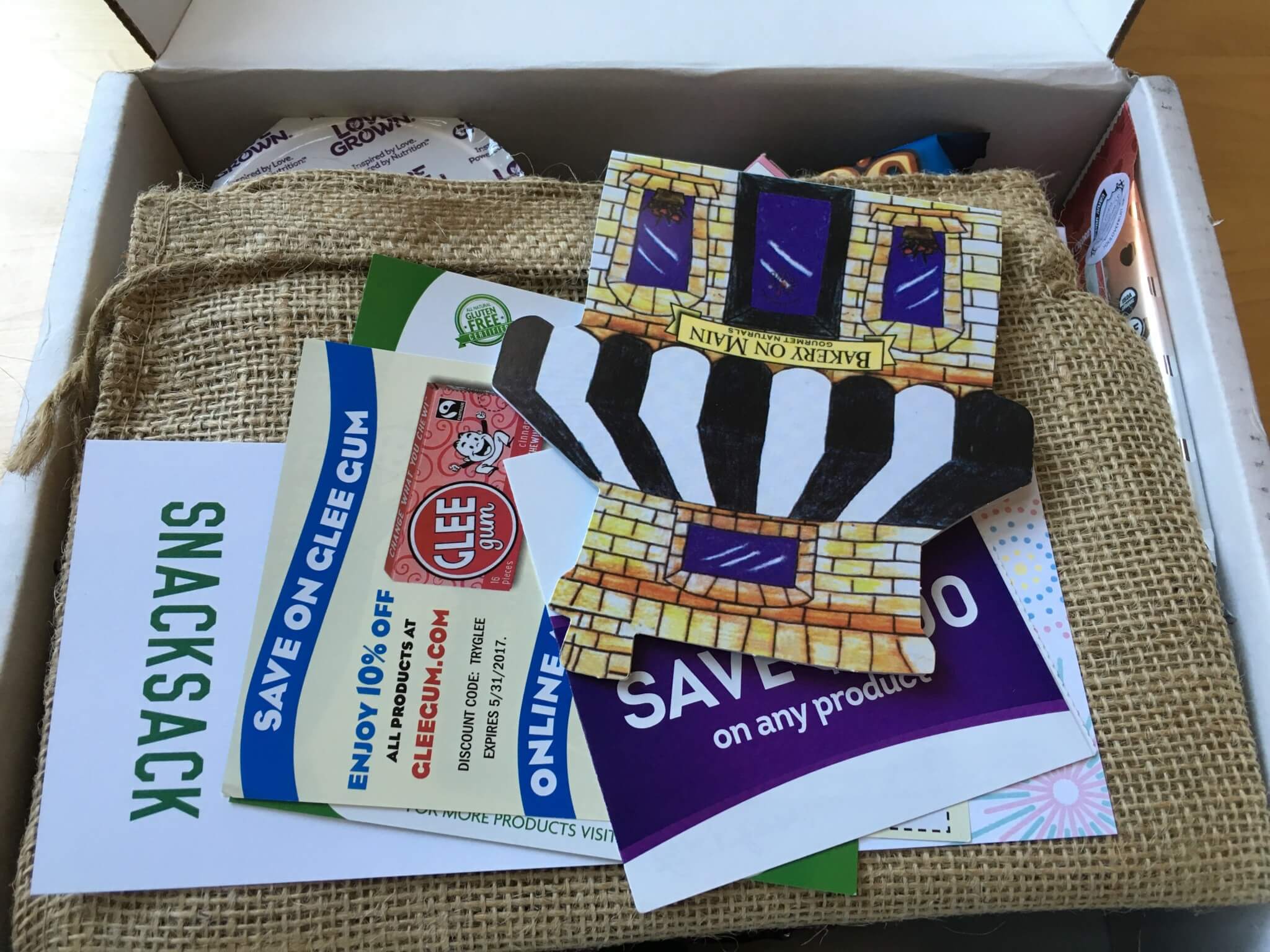 Snack Sack July 2016 Subscription Box Review & Coupon - Hello Subscription