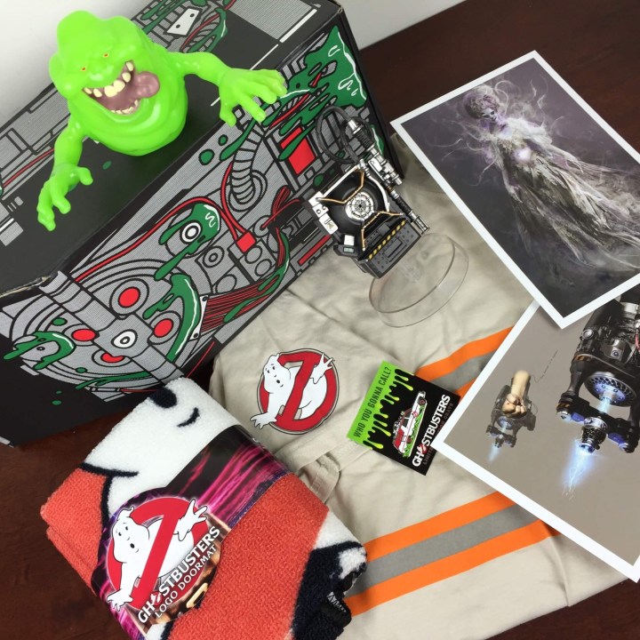 Loot Crate GHOSTBUSTERS Limited Edition Box July 2016 review