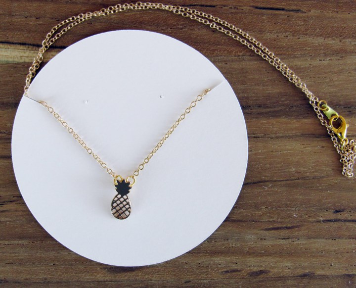 Summer Pineapple NEcklace