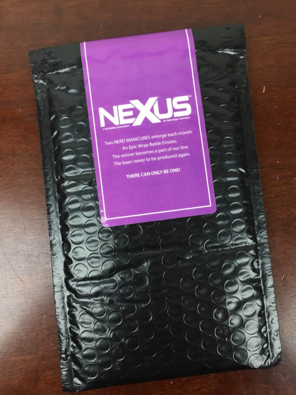 Nexus by Espionage Cosmetics July 2016 box