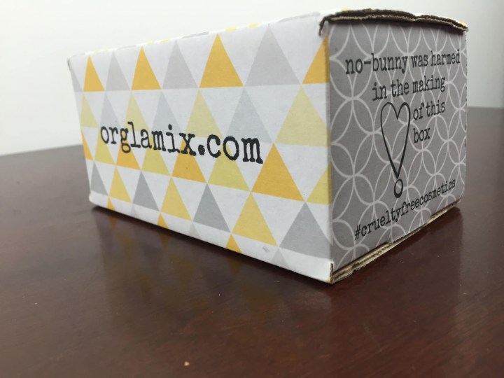 Orglamix July 2016 box