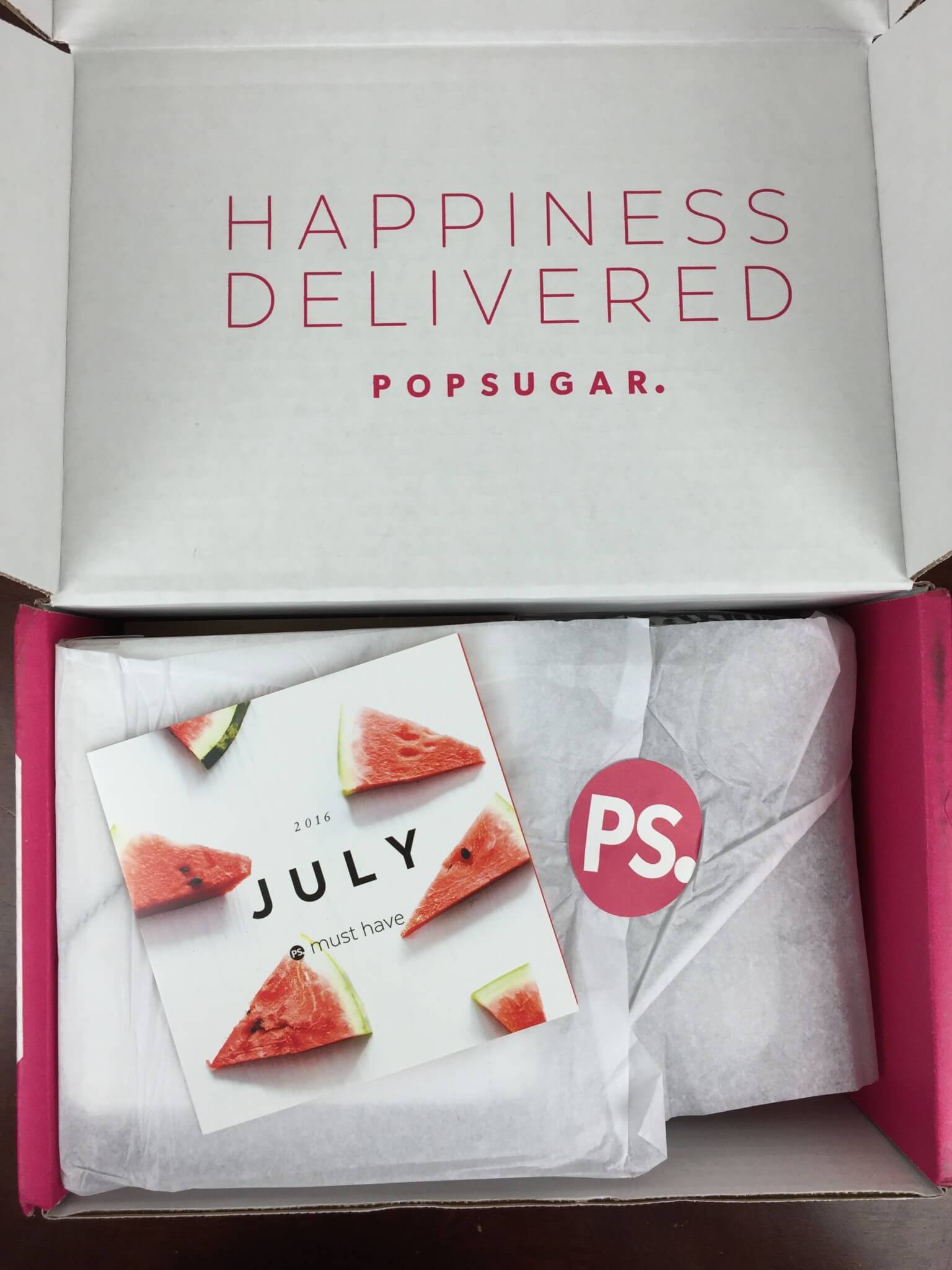 POPSUGAR Must Have Box July 2016 Review & Coupon - Hello Subscription