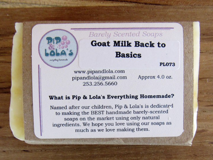 Goat Milk Back to Basic Soap
