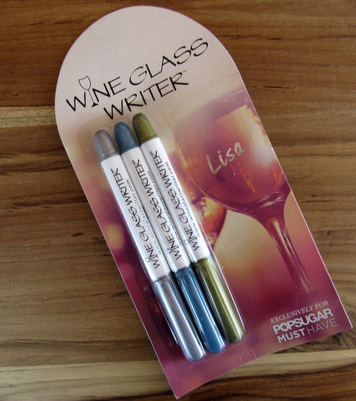 Wine Glass Metallic Pens