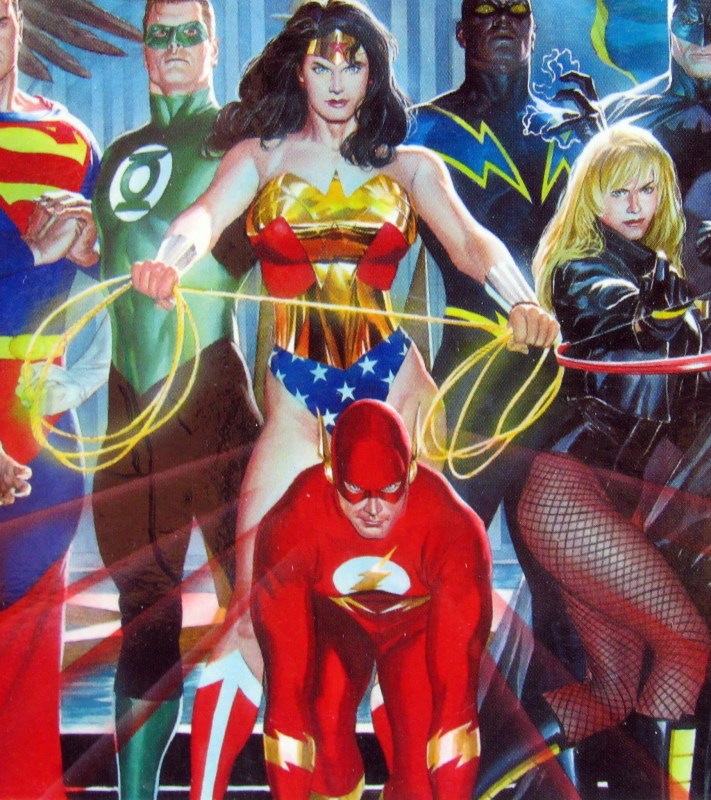 What's up with Wonder Woman and Flash?